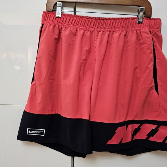 Air Jordan 1 Light Fusion Red Nike Shorts - Picture 3 of 14